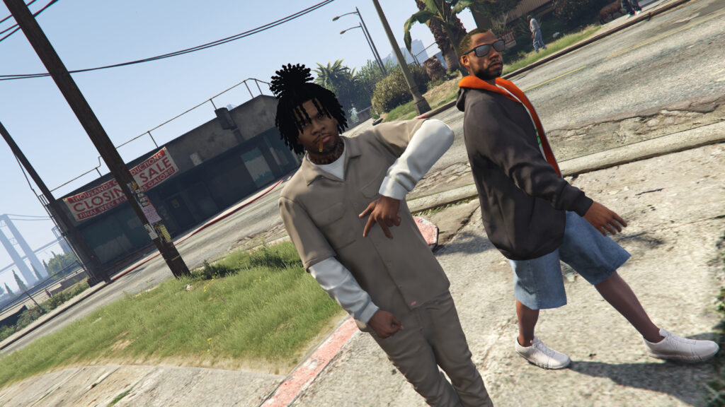 Dickies Khaki Outfit for Franklin 1.0