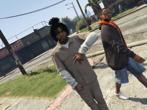 Dickies Khaki Outfit for Franklin 1.0