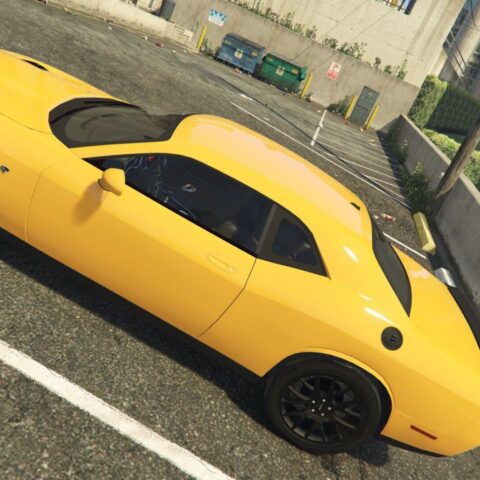 Dodge Challenger SRT Hellcat – GTA 5 mod