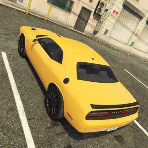 Dodge Challenger Srt Hellcat – Gta 5 Mod