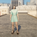 Dress with loose chain for MP Female 1.0