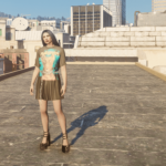 Dress with loose chain for MP Female 1.02