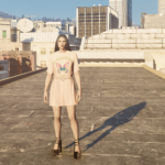 Dress with loose chain for MP Female 1.04