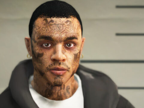 Face textures for MP male + Gang tattoos 1.0