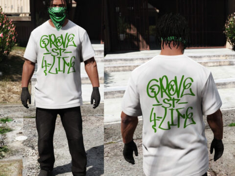 Families Gta Gang Shirts And Real Life Pack + Ice Cube Tshirt 1.0