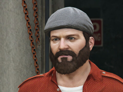 Michael | Flat Caps (Two Color Options) V1.1