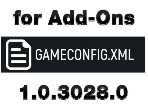 GAMECONFIG for GTA 5 - 1.0.3028 - (OIV, XML) V1.0