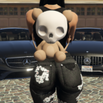 Glow Teddy Skull Backpack 1.02