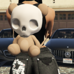 Glow Teddy Skull Backpack 1.03