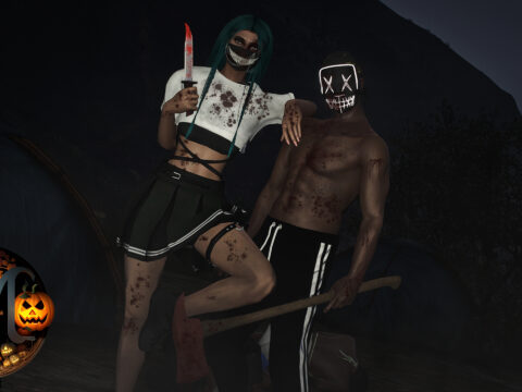 Halloween Pose Pack6