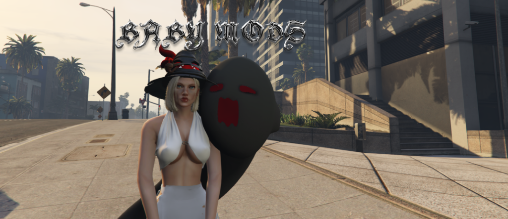 "Ghost in Sorrow" Halloween outfit for MP Female V1.0