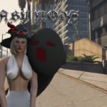 "Ghost in Sorrow" Halloween outfit for MP Female V1.0