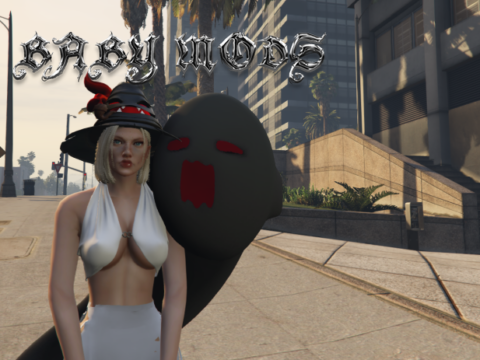 "Ghost in Sorrow" Halloween outfit for MP Female V1.0