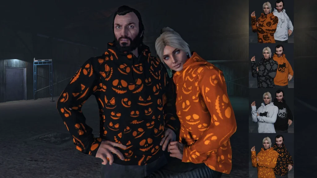 Halloween recolored hoodie for MP Male