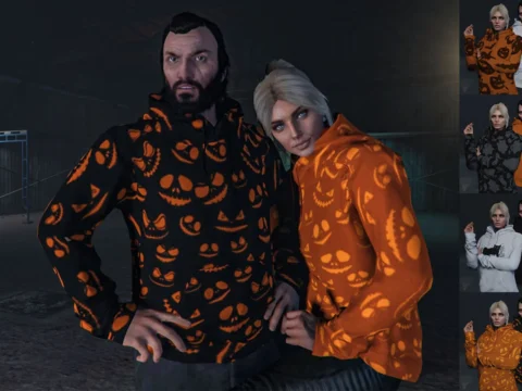 Halloween recolored hoodie for MP Male
