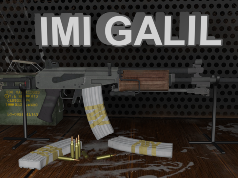 IMI Galil [Animated]