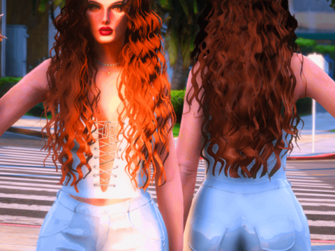 Isabel Hair for MP Female 1.0