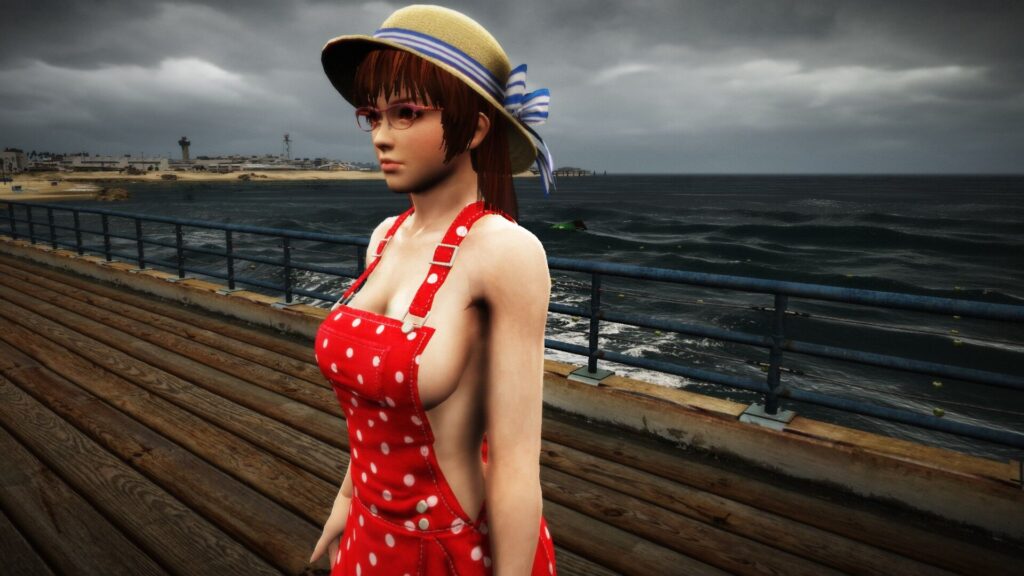 Kasumi in a casual dress from DOAR5