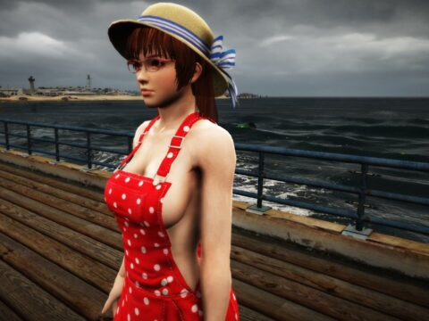 Kasumi in a casual dress from DOAR5