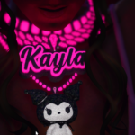 Kayla Kuromi Glow in the dark chain 1.02