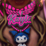 Kayla Kuromi Glow in the dark chain 1.03