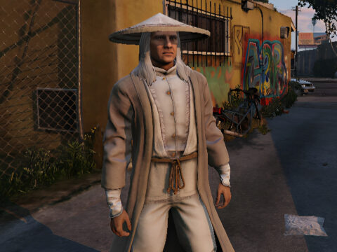 Klassic Movie Raiden - Mortal Kombat [Add-On Ped] V1.0