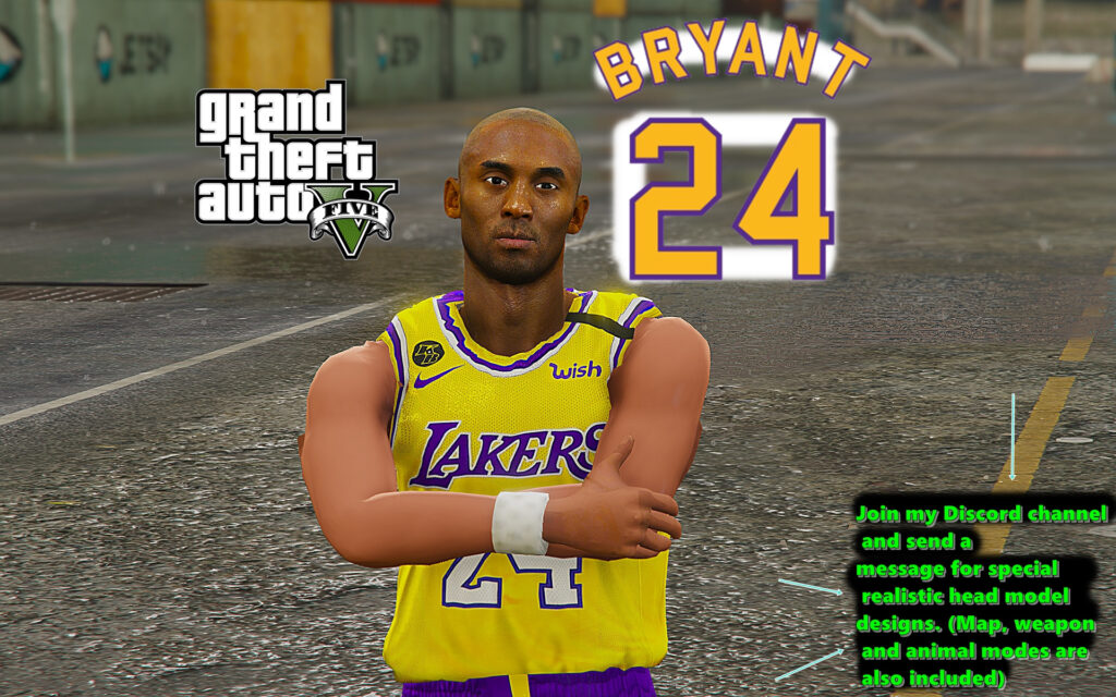 Kobe Bryant [Add-On Ped] V1.0