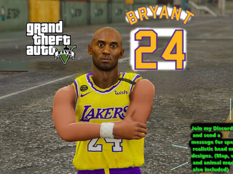 Kobe Bryant [Add-On Ped] V1.0