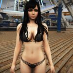 Kokoro in bikini + options