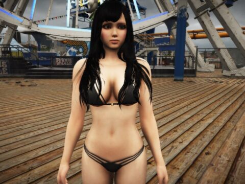 Kokoro in bikini + options