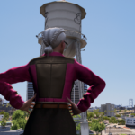 Leather Jacket with undershirt for MP Female 1.03