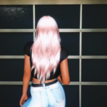 Long hair with bangs for MP Female