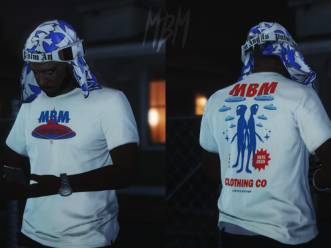 MBM - Lore Friendly Tshirts (MP MALE - 16 Textures)