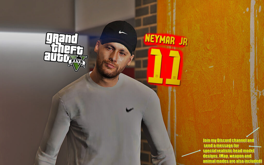 Neymar (2023) [Add-On Ped / FiveM] V1.0