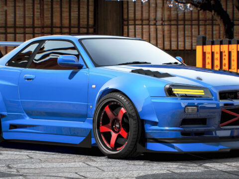 Nissan R34 Widebody