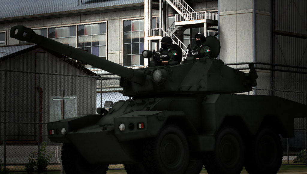 Panhard ERC 90 F4 Lynx - Mexico [Add-On / FiveM] 