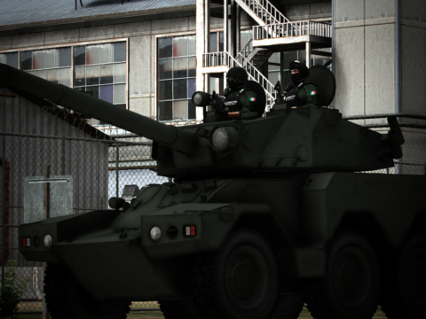 Panhard ERC 90 F4 Lynx - Mexico [Add-On / FiveM]