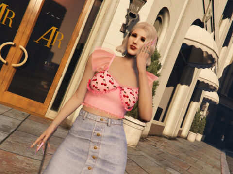 Peachy Top for MP Female 1.0
