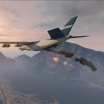 Plane scene