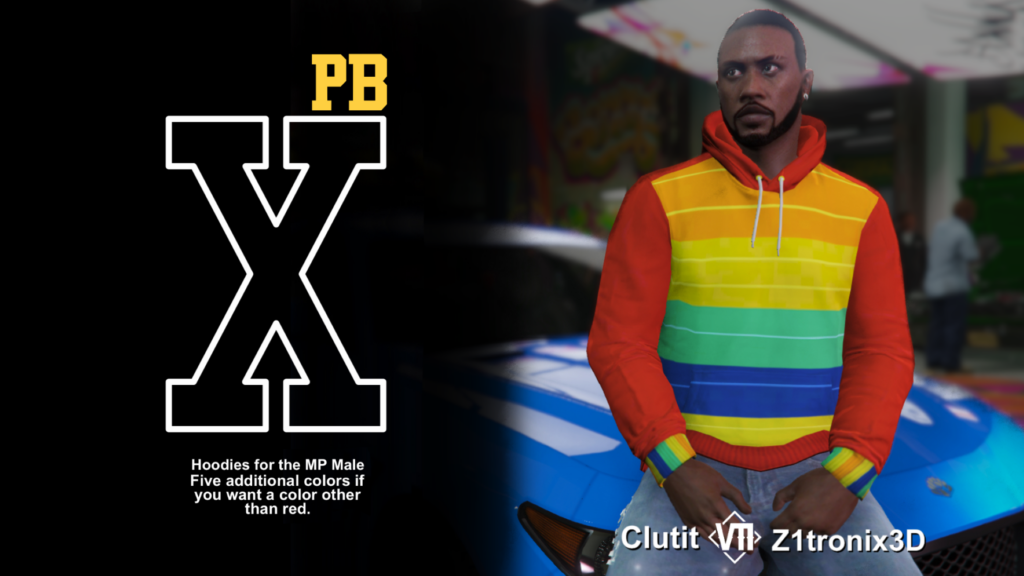 Playboy X Hoodie for MP Male 1.0