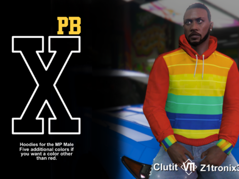 Playboy X Hoodie for MP Male 1.0