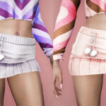 Pompom Skirt for MP Female Pompom Skirt for MP Female
