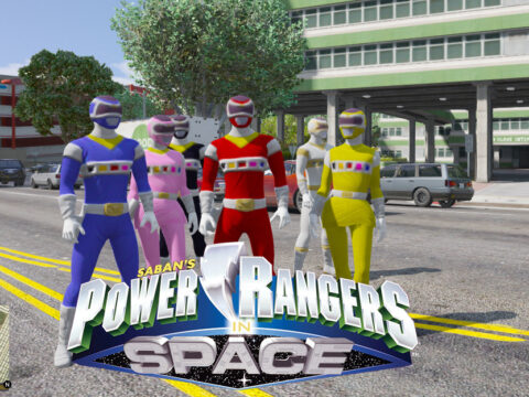 Power Rangers in Space (Addon peds) V1.0