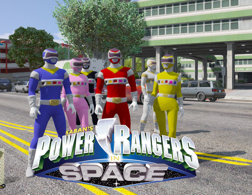 Power Rangers in Space (Addon peds) V1.0