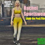 Rachel İn Sportswear [Add-On Ped / FiveM] V1.0