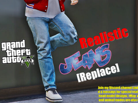 Franklin's Realistic Male Jeans [Replace] V1.0