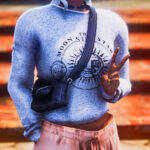 Relaxed sweater /w bag for MP Female V1.0
