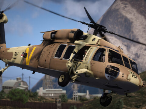 S-70A Yanshuf (Black Hawk) Israel [Add-On | VehFuncs V] V1.0