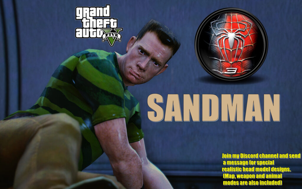Spiderman 3 Game | Sandman [Add-On Ped] V1.0