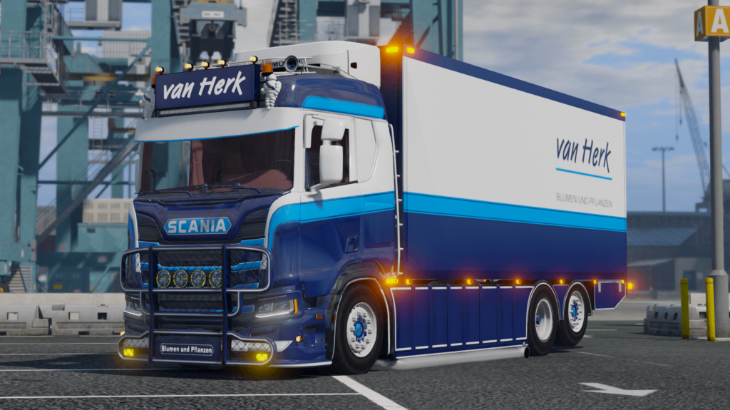 Scania R650 Van Herk B.V. [ELS] [BETA] 